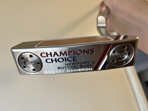 MINT Scotty Cameron 2021 CHAMPIONS CHOICE BUTTON BACK Putter - 34 Newport 2 - Picture 10 of 14