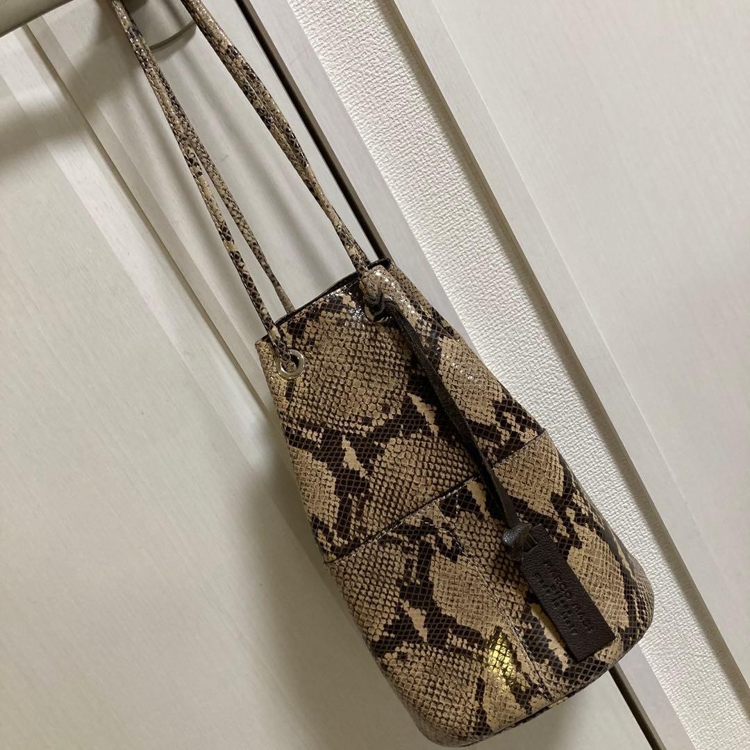 Marco Masi Python Shoulder Bag Leather Crocodile … - image 5