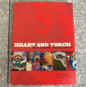 Heart and Torch: Rick Griffin リックグリフィン Lot 15 - RICK GRIFFIN - HEART AND TORCH - BG-136 -