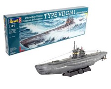 REVELL 5100 Deutsches U-Boot TYPE VII C/41 "Atlantic Version" # NEW in