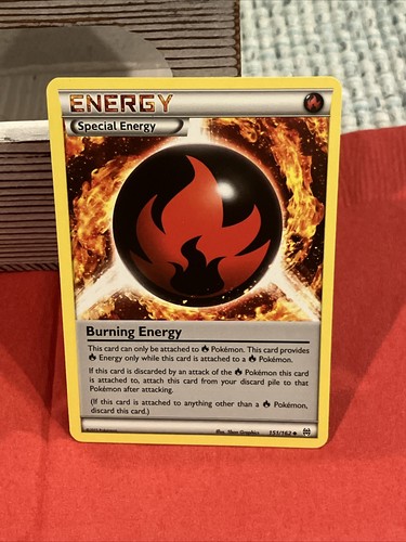 Burning Energy 151/162 - XY Breakthrough Pokemon Card LP - Picture 1 of 2