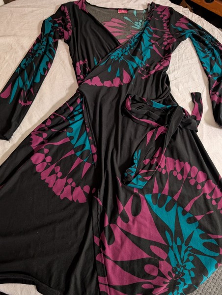MAZI L Midi Wrap Dress Designed & Made In Australia
