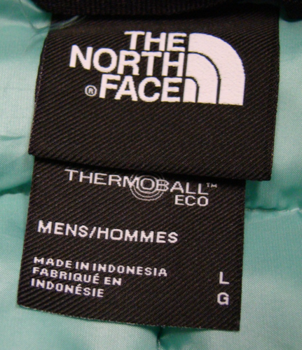 North Face Mens Large Auqa Blue Thermoball Triclimate 3 in 1 Dryvent Jacket - Picture 10 of 24