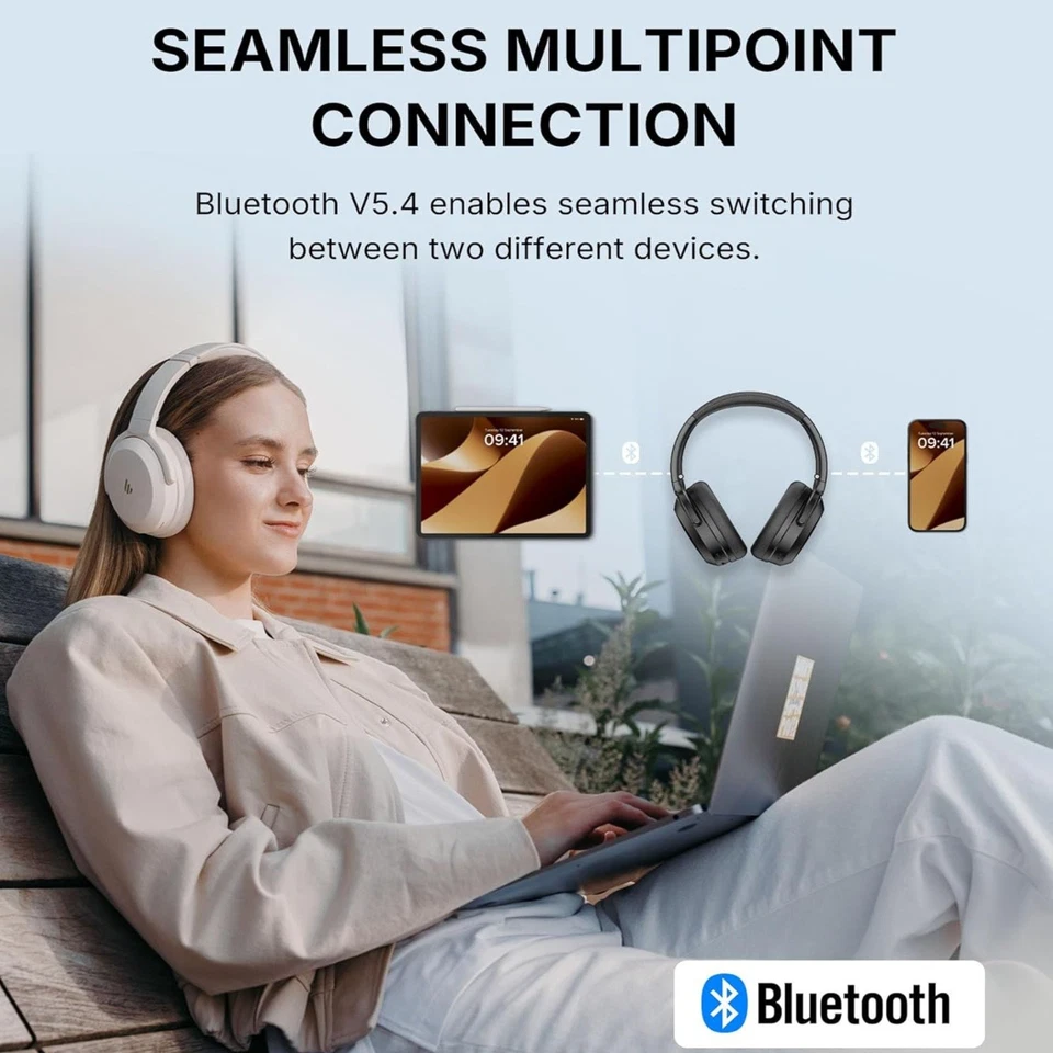 Auriculares inalámbricos sobre la oreja Edifier WH700NB Pro Bluetooth V5.4 Foto 3 de 4