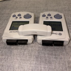 2 Dreamcast VMU White Tested