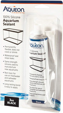 Aquarium Silicone Sealant Black 3 Ounces