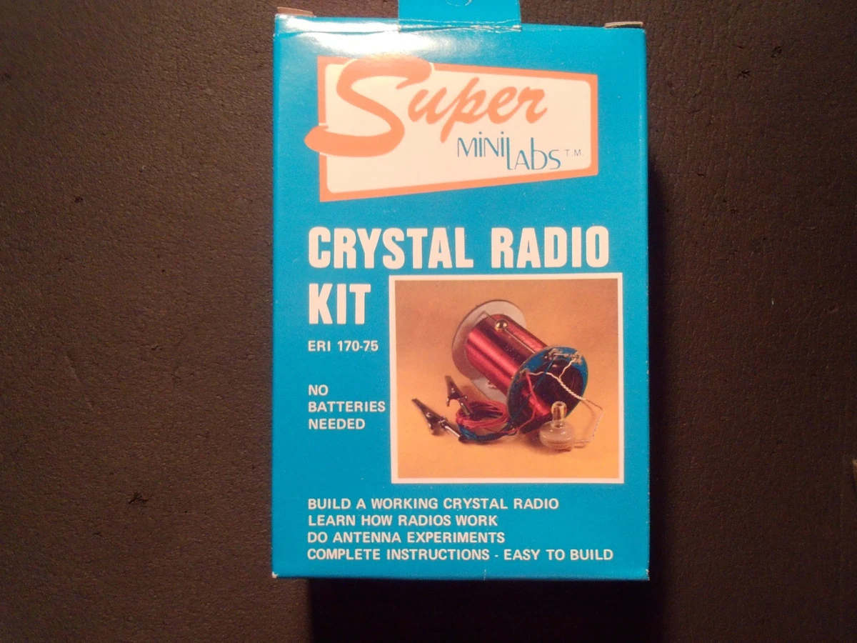 Crystal Radio Kit In Collectible Crystal Radios for sale | eBay