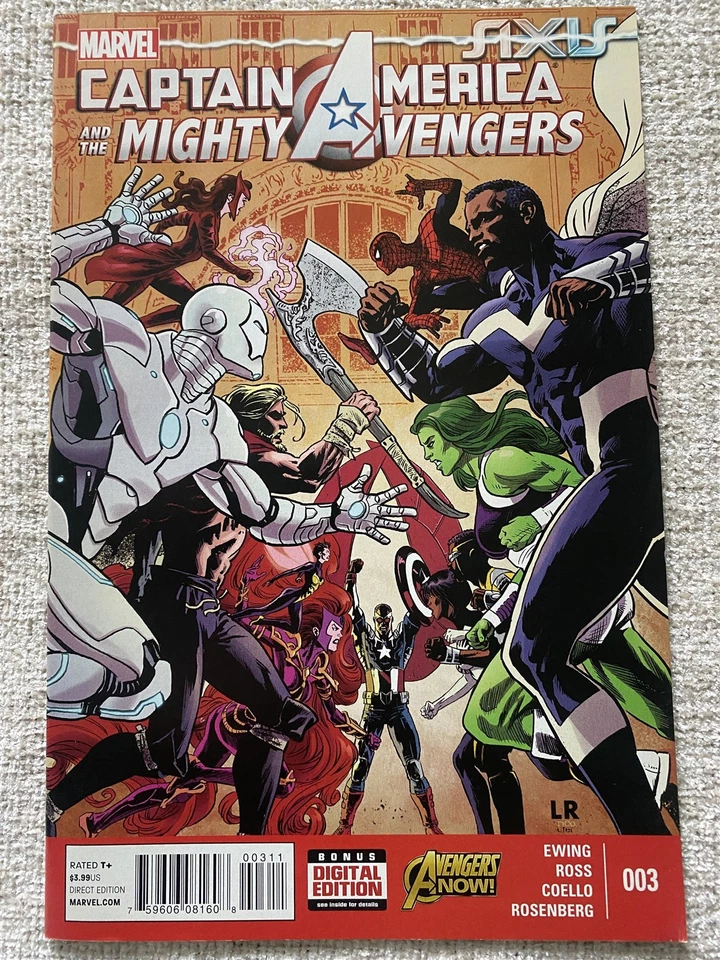 CAPTAIN AMERICA AND THE MIGHTY AVENGERS #3 Marvel Comics 2015 NM