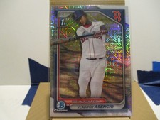 2024 Bowman Chrome Mojo Vladimir Asencio 1st