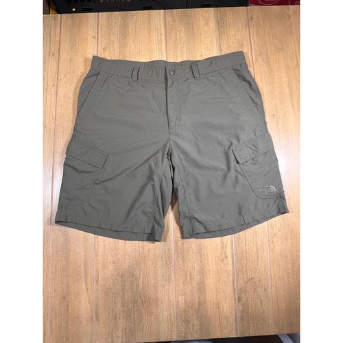 The North Face Herren Cargo Shorts Nylon Wandern Outdoor olivgrün - Bild 2 von 9