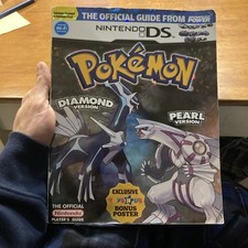 Pokemon Diamond and Pearl Official Nintendo Power Player's Guide DS No Poster