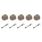 10pcs 5mm/7mm Stylus Pen Fiber & Disc Fine Tips Universal Replacement