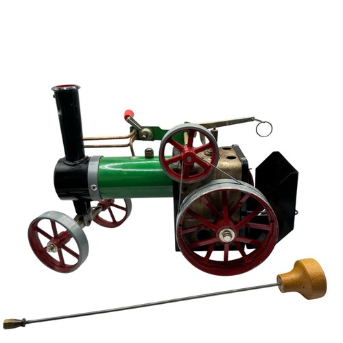 Mamod Steam Powered Tractor TE 1A Made in England Real Steam Toy - Works! - 第 1/12 張圖片