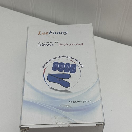 Hot Cold Gel Pack Heat Therapy Wrap Lot Fancy Toothache Chin Jaw Oral Facial