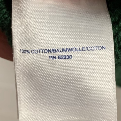 Suéter Lands End Drifter tejido con cable para mujer talla L 14-16 cazador verde pescador - Imagen 4 de 8