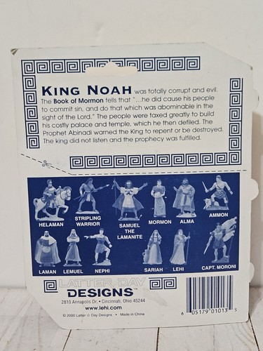 Latter Day Designs Book Of Mormon Actionfigur Ammonkönig Noah Captain Moroni - Bild 3 von 15