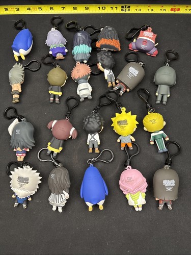 anime official figural bag clip lot (21) sailor moon inuyasha haikyu Naruto - Picture 22 of 24