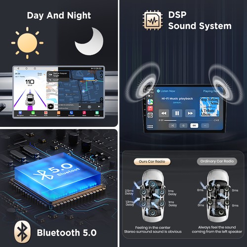 360° Android Für VW Crafter 30 35 Bus Kasten 2006-2016 Autoradio Apple Carplay - Bild 7 von 14