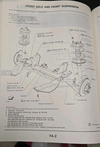 RARE GENUINE 1984 Nissan 300ZX Shop Service Repair Maintenance Manual JAPAN NICE - Bild 13 von 13