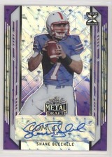2021 Leaf Metal Draft Purple Marble /30 Shane Buechele #BA-SB1 Rookie Auto RC