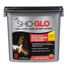 Manna Pro Sho Glo for Horses, Complete Vitamin and Supplement, 5 lbs