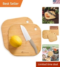 Miniature Bamboo Cutting Boards - Space-Saving Kitchen Must-Haves for Every Home