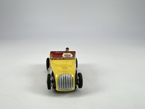 Aurora HO Slot Car Slickster Yellow Hot Rod Roadster w/ Driver Fair - Picture 2 of 7