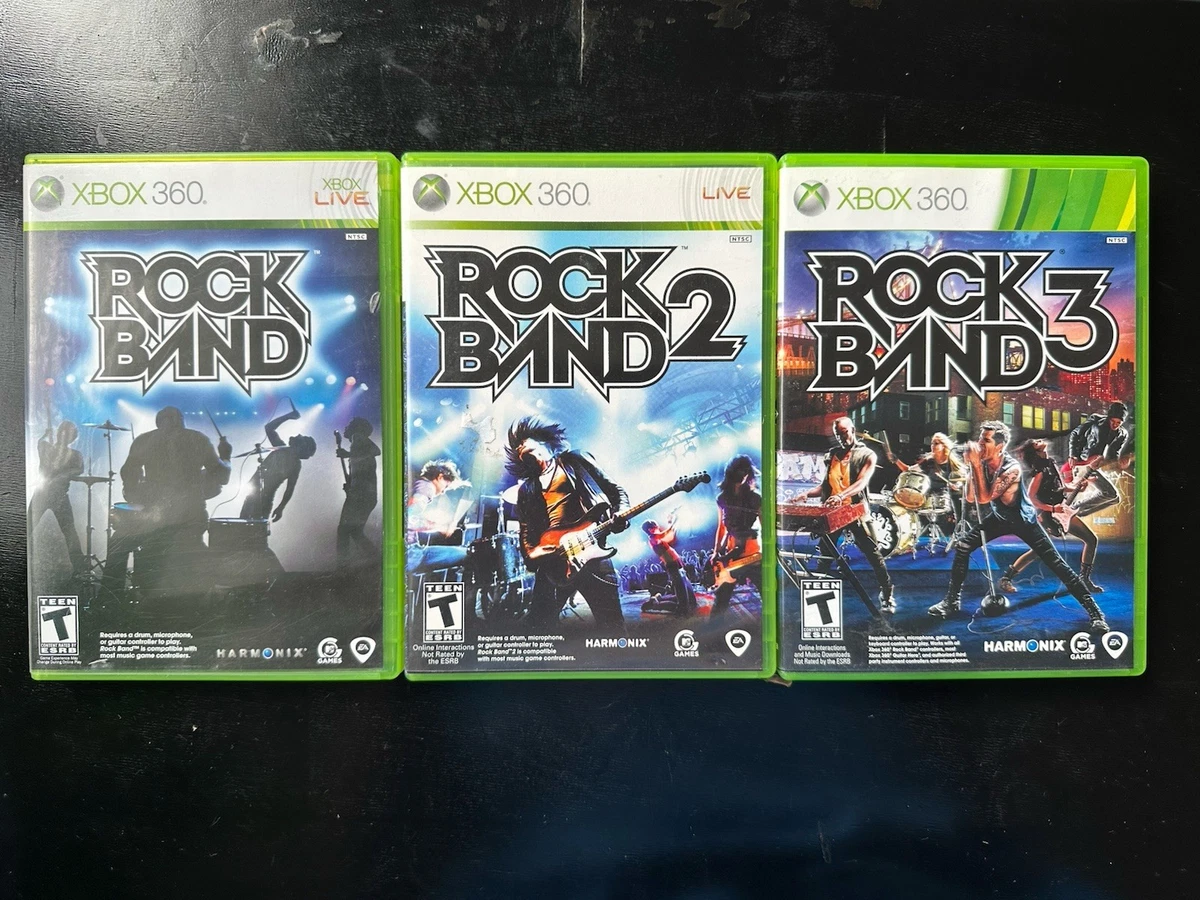 Rock Band 3 Microsoft Xbox 360 Video Games for sale - eBay