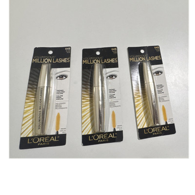 645 L'Oréal Paris Voluminous Million Lashes Mascara Blackest Black Volumizing