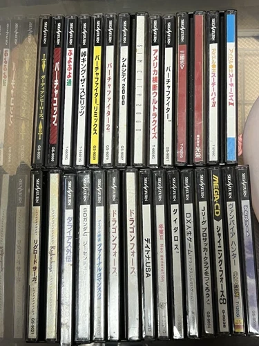 Sega Saturn Soft 23-Piece Set Mega Cd Shining Force