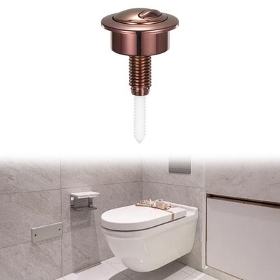 Toilet Flush Button Rose Gold for Siamp For Optima 49 Valve Reliable and