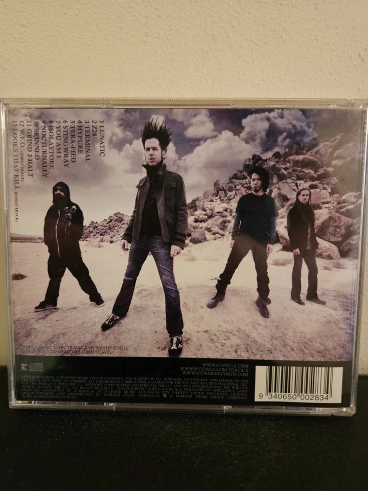 STATIC-X Cult Of Static 2009 CD +2 ALTERNATIVE HARD ROCK HEAVY METAL INDUSTRIAL - Image 4 of 4