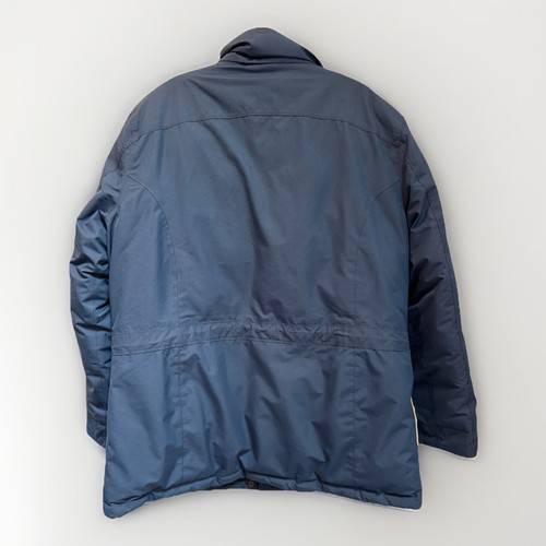 L L Bean Parka Herren Large Goose Down Parka Blau Jacke Mantel Tek Baxter 258984 - Bild 3 von 6