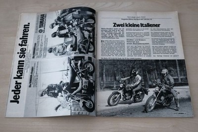 Motorrad 09/1977 Harley-Davidson SST 250 mit 20PS besser als...?