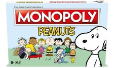 Winning Moves Peanuts Monopoly Board Game Join Charlie Brown and Advance to T...