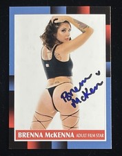 Brenna McKenna Signed Custom Trading Card BAS Beckett Witness COA Autograph