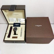 New 2025 Longines Ultra-Chron L2.836.4.52.8 43MM Black Stainless Steel Box Paper 2