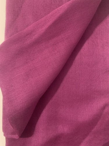 Kashmir Loom Cashmere Stole/Shawl/Scarf 29x80 Inch BNWT Pink/Purple - Picture 5 of 8
