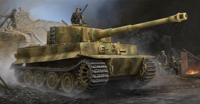 Trumpeter 09540 PZ.KPFW. VI AUSF.E SD.KFZ.181 TIGER I LATE PROD W/ZIMMERIT 1:35-
