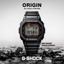 Casio G-Shock 5000 Series 40th Anniversary DW5000R-1A Limited Edition