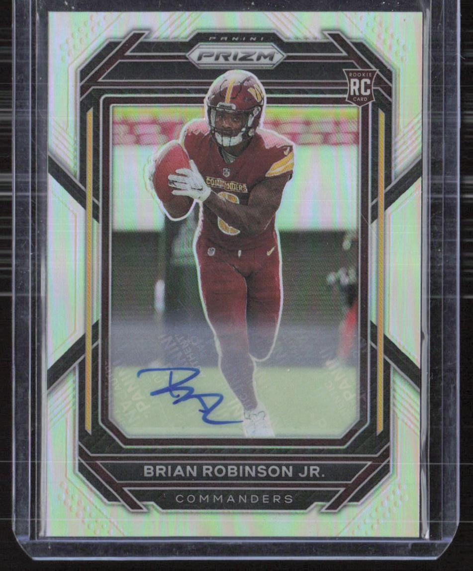 2022 Panini Prizm #321 Brian Robinson Jr. Autographs Prizm Silver