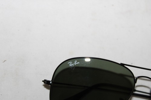 Ray Ban Aviator Sunglasses USA L2821 Black Frames w/Case - Picture 5 of 20