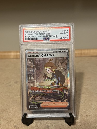 Clemont's Quick Wit graded PSA 8 for sale on eBay