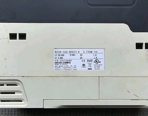 Emerson Control Techniques M200 Unidrive M200-02400023 A 0,75KW - Bild 5 von 5
