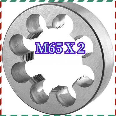 M65 X 2 1PCS NEW Thread Die Right Hand, M65x2.0 Metric Round Threading Die ### *