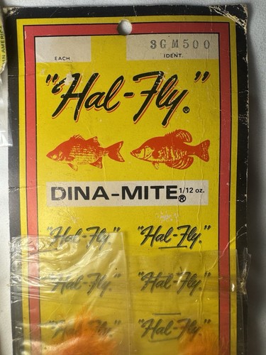 54 verschiedene Hal-Fly Crappie Jigs mehrere Farben Top Zustand! - Bild 9 von 12