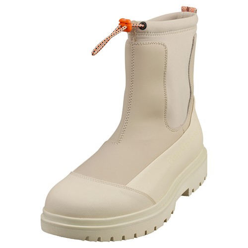 Calvin Klein Chunky Combat Chelsea Stiefel Weiß Creme - Bild 1 von 8