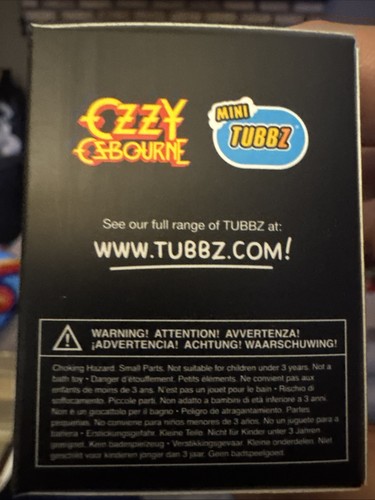 Ozzy Osbourne : Mini Tubbz Duck-1 duck (Last One) New In Box 🤘 - Bild 5 von 11