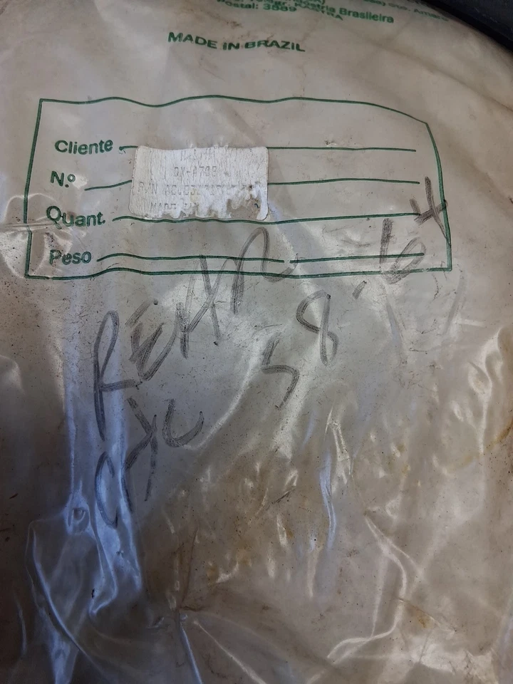 Sello de ventana trasera, con ranura de ajuste para tira de bloqueo para Volkswagen Beetle 1958-1964 Foto 2 de 3