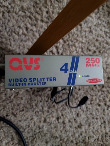 QVS Video Splitter MSV604PH  9 Volt - Picture 1 of 10